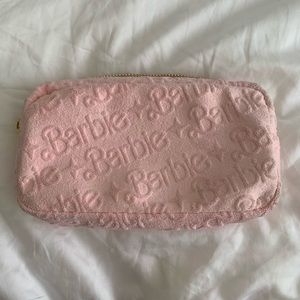 Stoney Clover Lane Malibu Barbie pink small pouch